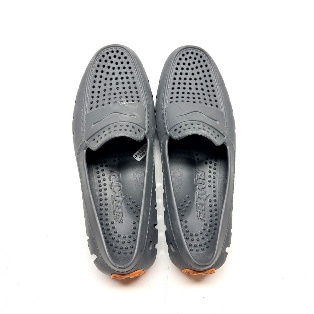 Floafers Gray and Orange Size 8